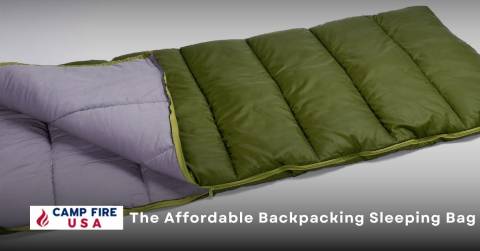 The Affordable Backpacking Sleeping Bag For You In 2023 & Buying Tips