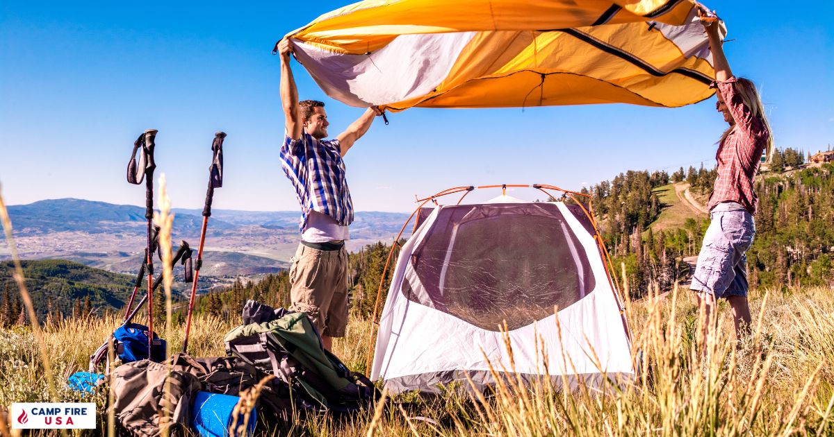 Camping brings physical, mental, and social benefits
